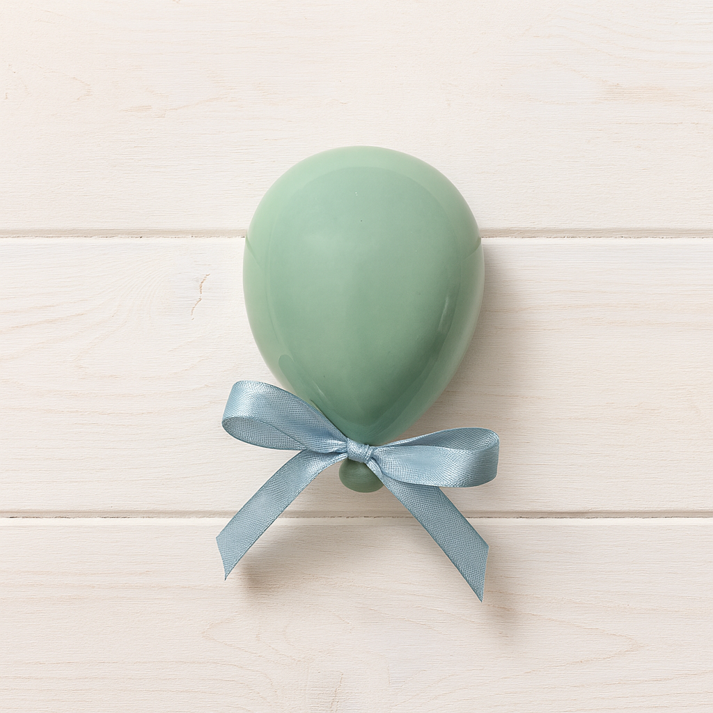 Palloncino in ceramica artigianale 7 cm da appendere