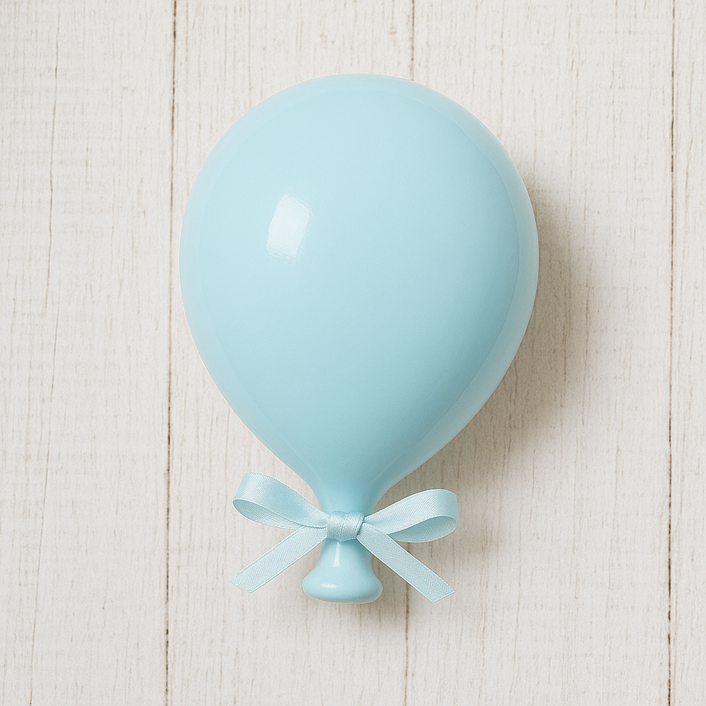 Palloncino in ceramica artigianale 15 cm da appendere