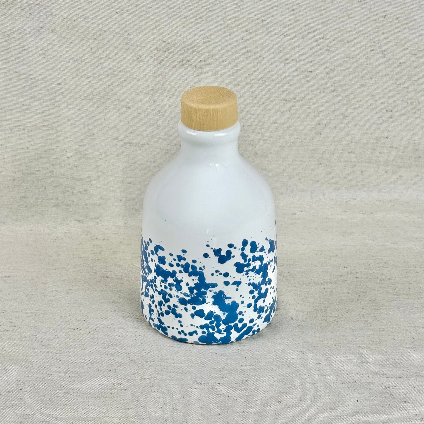 Orcio in ceramica artigianale da 100 ml decorazione schizzata