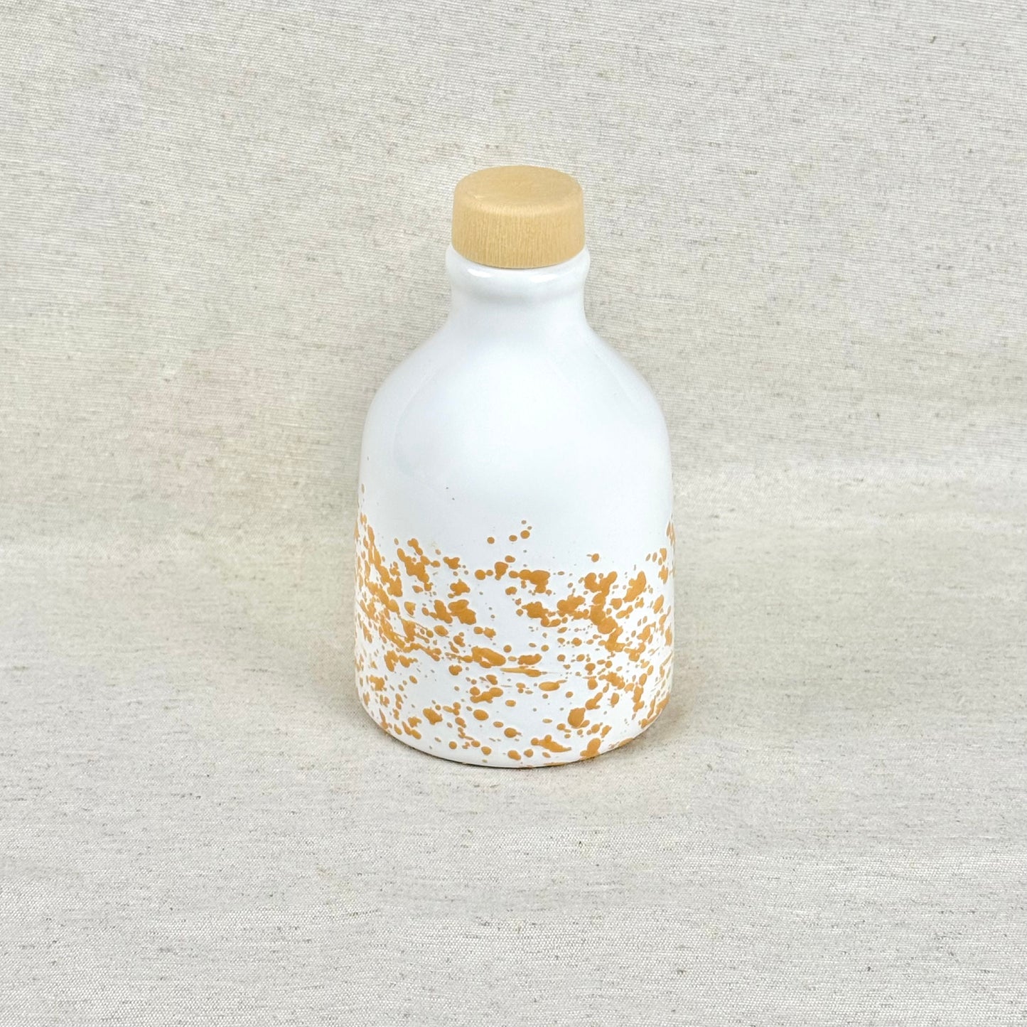 Orcio in ceramica artigianale da 100 ml decorazione schizzata